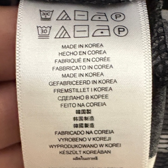 MICHAEL KORS Filigree Checkered Print Shift Dress Black, medium - Picture 11 of 11